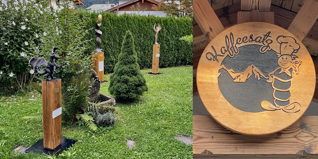 Ausstellung Cafe Kaffesatz in Schönau am Königsee Ausstellung Cafe Kaffesatz in Schönau am Königsee